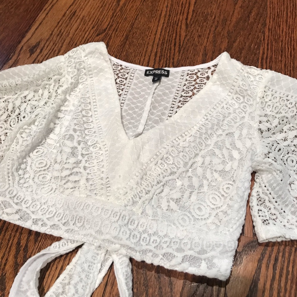 Express XS Boho Crop top.